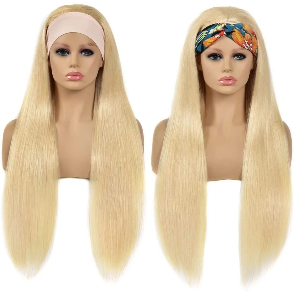 Blooming Hair 10A Brazilian Human Headband Wig